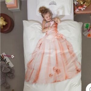 SNURK princess twin duvet and pillow case